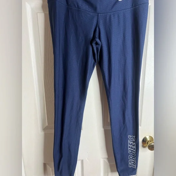 Carolina Tar Heels Women’s Nike Dri Fit Leggings Size Large Full Length Logo - Picture 7 of 10